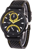 Fako® - Herenhorloge - GTA - Geel