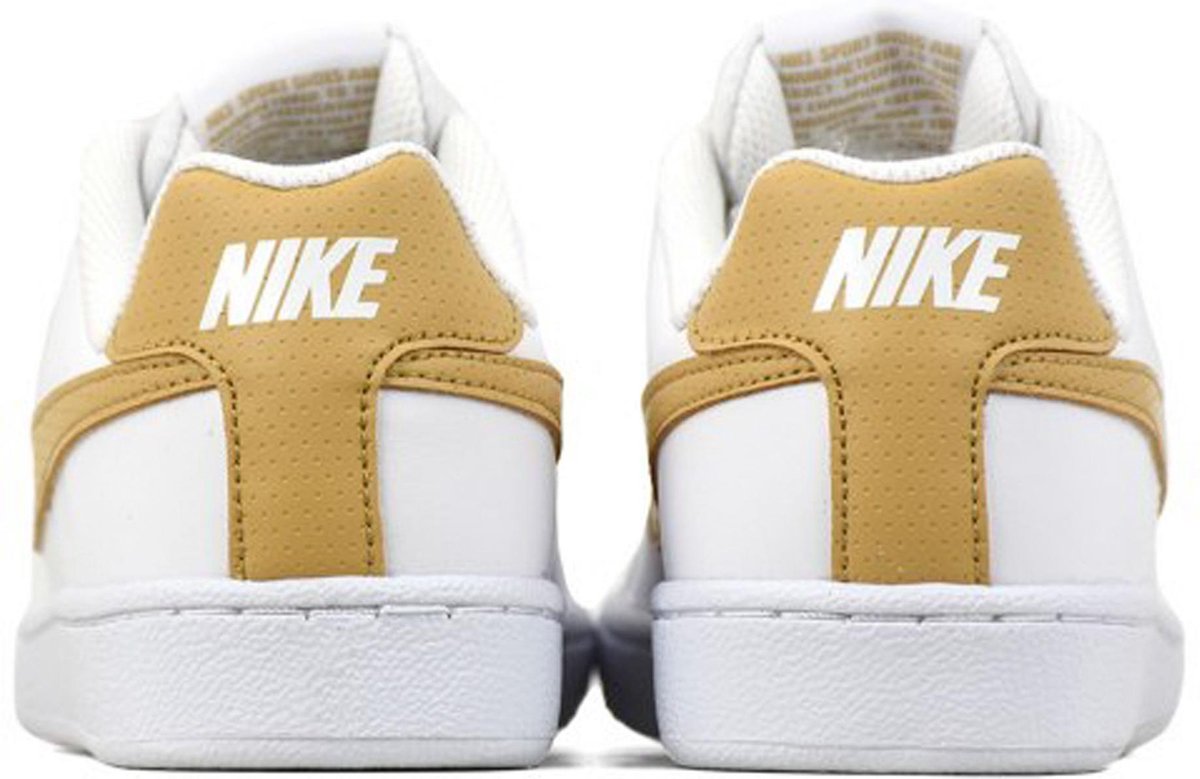nike court royale white gold