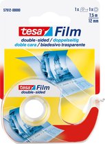 Film Tesa Double Face Avec Distributeur - 7,5 mx 12 mm