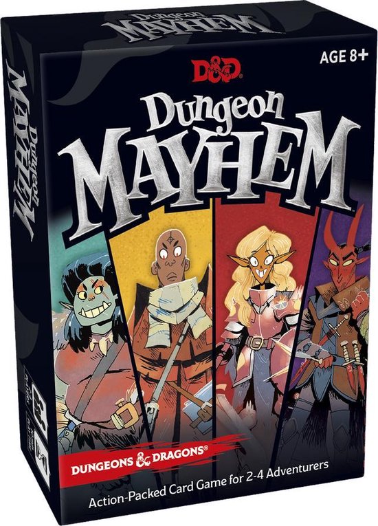 Afbeelding van het spel D&D Dungeon Mayhem - Engelstalig Kaartspel