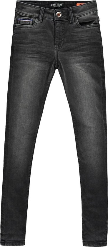 ik ben gelukkig bijnaam Inzet Cars Jeans Jongens Jeans DIEGO super skinny fit - Black Used - Maat 146 |  bol.com