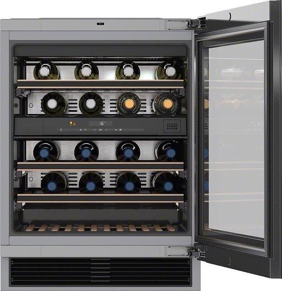 Niet verwacht uitlaat Reizen Miele KWT 6322 UG Ingebouwd Compressorwijnkoeler Zwart 34fles(sen) A  wijnkoeler | bol.com