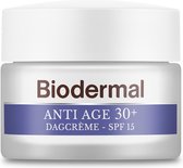 Bol.com Biodermal Anti Age 30+ - Dagcrème tegen huidveroudering - SPF15 - 50ml aanbieding