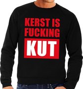 Foute kersttrui / sweater Kerst Is Fucking Kut groen voor heren - Kersttruien 2XL (56)