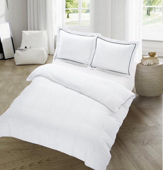 The Luxury Home Collection Dijon - 2 personnes - 200x220 Cm - Blanc