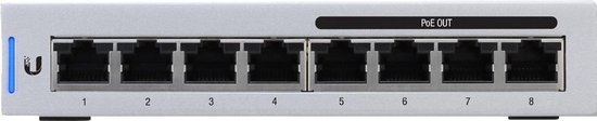 Ubiquiti Networks US-8-60W - Fully managed Switch - PoE - 8 poorten - Gigabit (Tot 1000 Mbps)