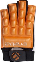 Brabo BP1050 Foam Glove W/O Thumb Sr. - Veldhockeyhandschoen - Links - Maat M - Oranje