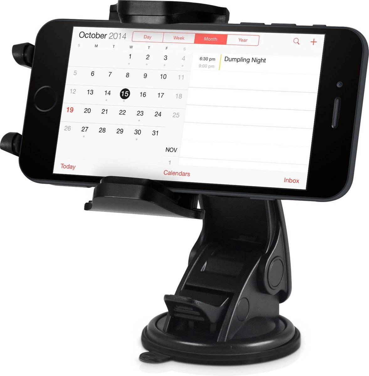 Macally MGRIP2 telefoonhouder met zuignap voor op de voorruit en dashboard van de auto