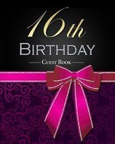 16th Birthday Guest Book