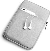 DrPhone S02 - 6 inch E-Reader Soft Sleeve Beschermhoes -Draagtas hoes -Tablet hoes -Pouchbag - Zilver