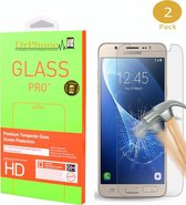 DrPhone 2x J5 2016 Glas - Glazen Screen protector - Tempered Glass 2.5D 9H (0.26mm)