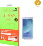 DrPhone 2 x J5 2017 Glas - Glazen Screen protector - Tempered Glass 2.5D 9H (0.26mm)