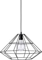 Bloomingville Hanglamp Draad Design Groot Zwart 40W