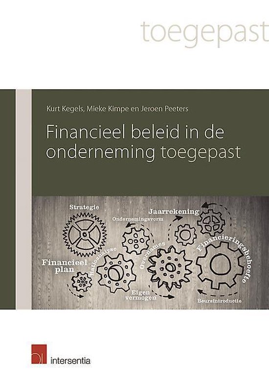 Financieel beleid in de onderneming toegepast - cover