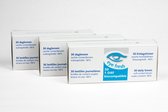 Eye Fresh daglenzen -0,75 - 90 stuks - zachte contactlenzen dag - voordeelverpakking