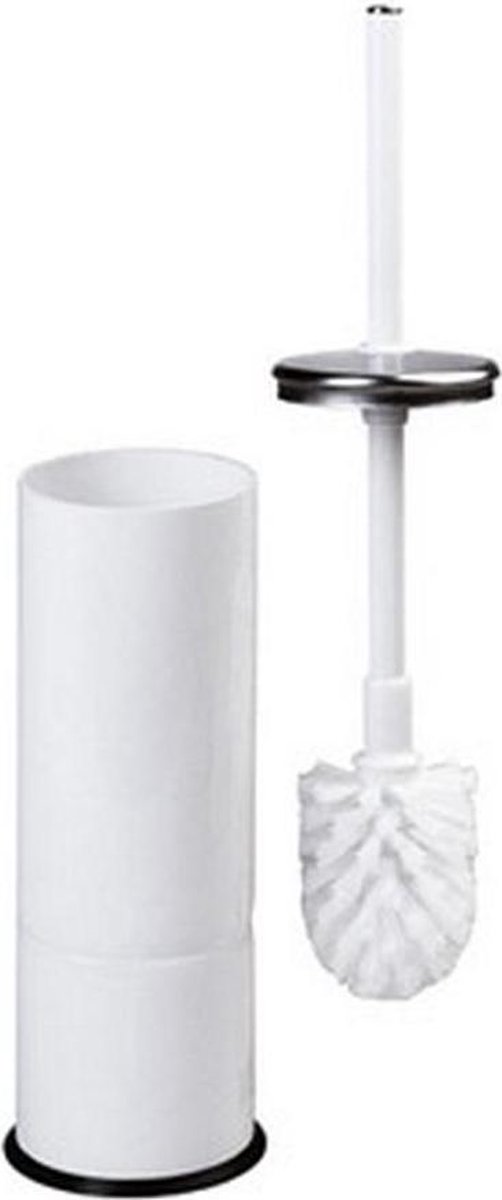 Mediclinics toiletborstelhouder wit