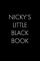 Nicky's Little Black Book