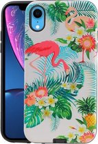 Coque rigide Flamingo Design pour iPhone XR