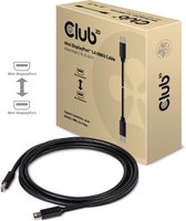 Club3D Mini Displayport 1.4 HBR3 Kabel 2Meter 8K60Hz