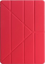 Shop4 - iPad Pro 10.5 Hoes - Origami Smart Book Cover Rood