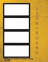 storyboard 16: 9 Notebook 120 Pages to Assist the Creative Process: 8.5x11