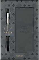 Balpen Parker Jotter bond street black + notitieboek blister