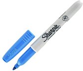 Sharpie Permanent-Marker FINE Metallic, blauw metallic