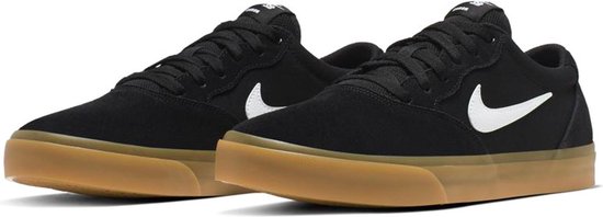 bol.com | Nike SB Chron Solarsoft Sneakers - Maat 44.5 - Mannen - zwart/wit
