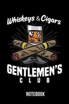 Whiskeys & Cigars - Gentlemen's Club - Notebook