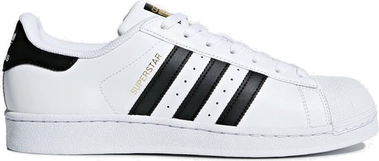 schoner moed Hoop van Adidas Sneakers Superstar 80s Unisex Wit/zwart Maat 48 | bol.com