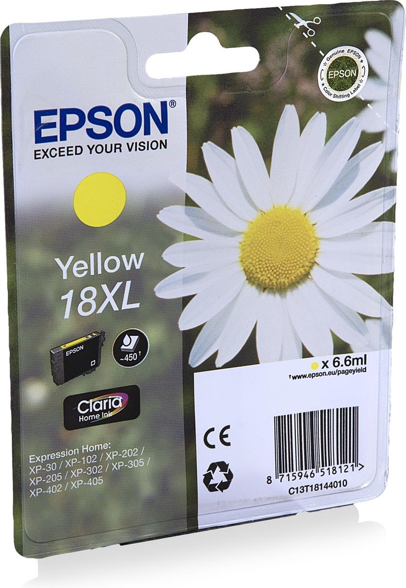 EPSON 18XL - Inktcartridge / Geel