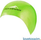 Aquafeel Siliconen Zwemcap Pro Neon Groen
