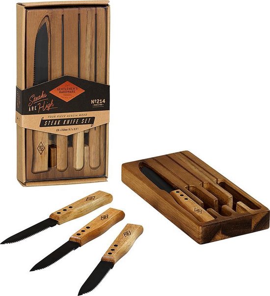 Steak messen set van 4