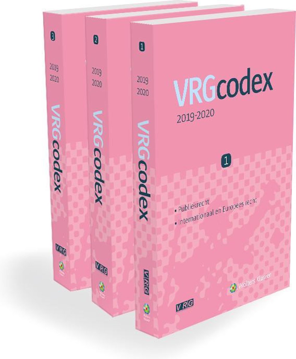 VRG Codex 20192020 9789403009599 Boeken