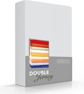 Comfortabele Dubbel Jersey Hoeslaken Grijs | 100x200| Heerlijk Zacht | Extra Dikke Kwaliteit