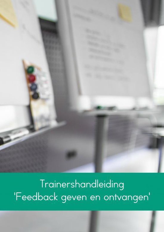 Trainershandleiding 'Feedback geven en ontvangen' - cover