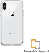 Nieuwetelefoonhoesjes.nl Apple Iphone Xs Max Siliconen hoesje (transparant)