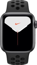 Apple Watch Series 5 Nike - Smartwatch - 40mm - Spacegrijs