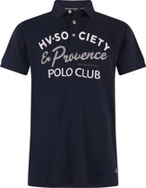 HV Society Poloshirt Kay Navy Logo - L