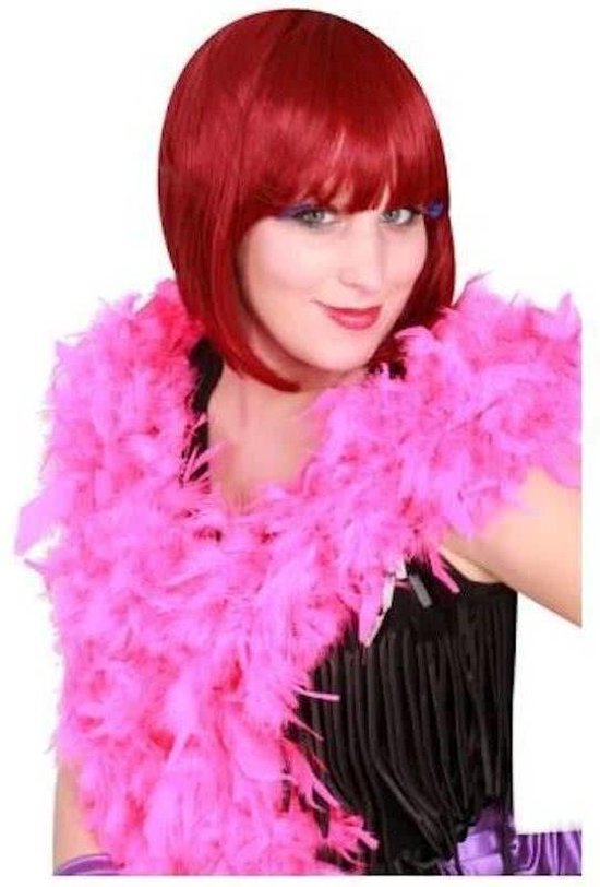 dressforfun - Boa de plumes duveteux rouge - déguisement halloween habiller  vêtements