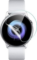 Screenprotector geschikt voor Samsung Galaxy Watch Active 2 (44 mm) - PET Glas Folie Screen Protector