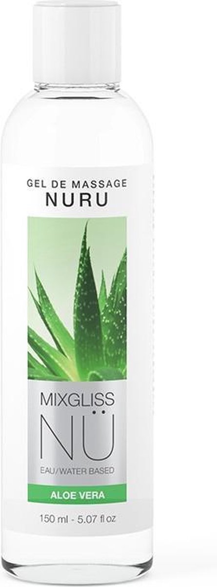 Goedkoopste MixGliss - Nu Nuru Aloë Vera - Body to Body Massagegel – Extra Glad - 150 ml