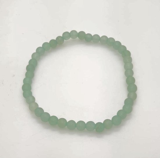 Bracelet pierres précieuses Aventurine 4 mm protection chakra coeur vert |  bol.com