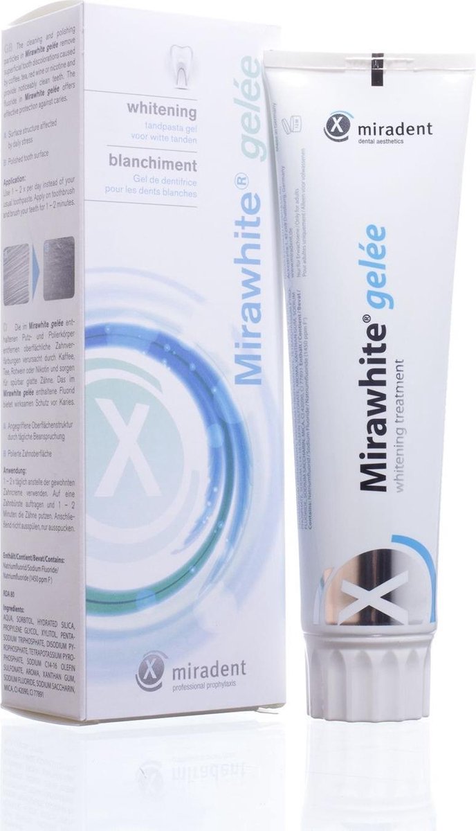 Miradent Mirawhite Tandreinigingsgel voor witte tanden