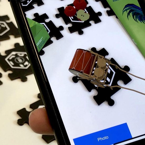 Thumbnail van een extra afbeelding van het spel Ozobot Puzzel Pack AR Uitbreiding