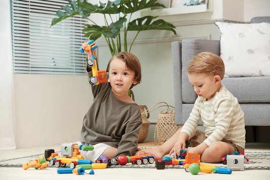 Stick-O Constructieset - magnetisch speelgoed - 32 modellen - magneten speelgoed - baby blokken
