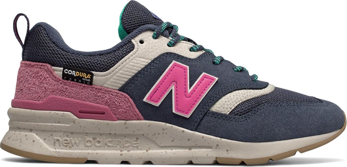 New Balance Sneakers Maat 36.5 Vrouwen blauw/roze/wit