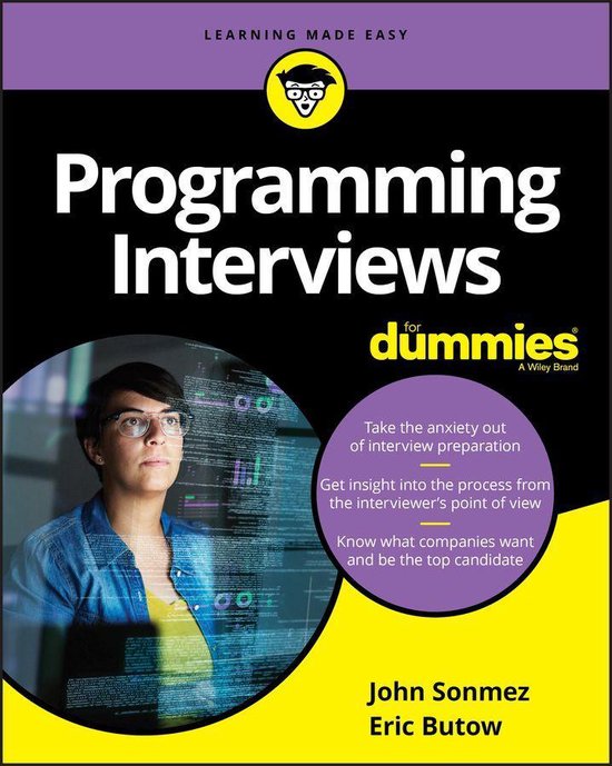Programming Interviews For Dummies (ebook), E Butow | 9781119565055 ...
