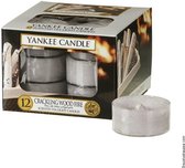 Yankee Candle12 waxinelichtjes Crackling wood Fire