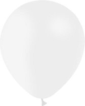 Witte Ballonnen Metallic 30cm 50st